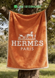 Hermes Throw Blankets